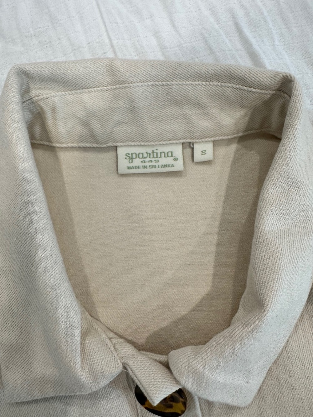NWT Spartina 449 Reagan Jacket, Sand, Size Small - Picture 6 of 9